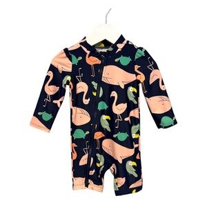 ⭐️ 5/$30 Carter’s Kids Swim Rashguard size 6-9 Months
